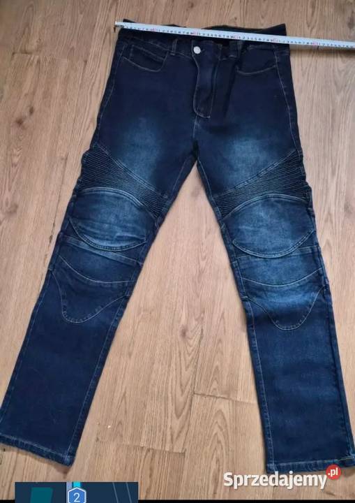 Spodnie motocyklowe jeansowe rozmiary S do 4XL Łuków