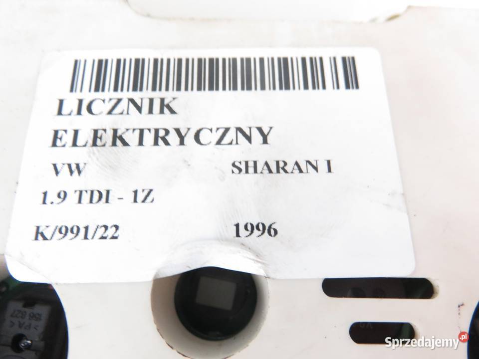 LICZNIK VW SHARAN I 19 TDI 1Z 7M0919861C Części samochodowe małopolskie sprzedam