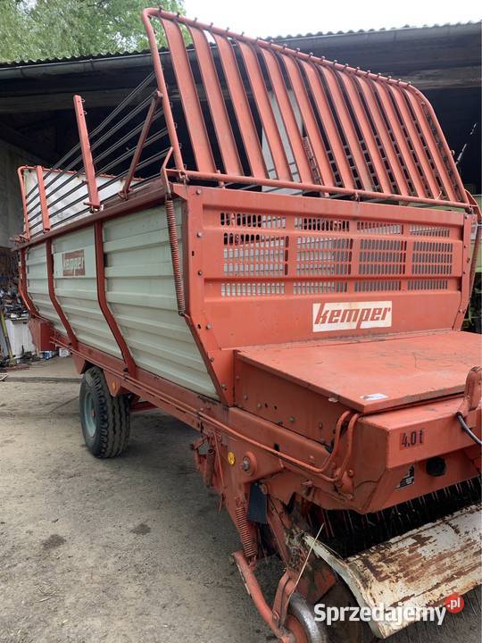 Przyczepa samozbierajaca kemper rol790 Dzierżysławice sprzedam