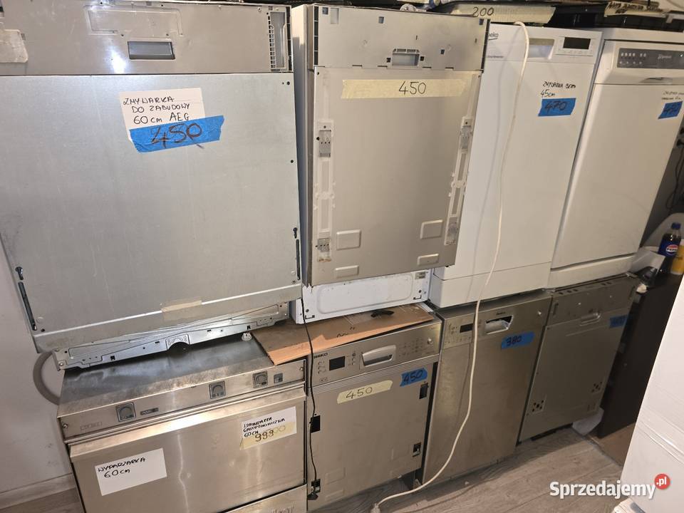 Pralka lodowka kuchenka zmywarka suszarka