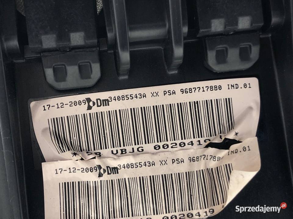 PODUSZKA POWIETRZNA PASAŻERA CITROEN C5 III