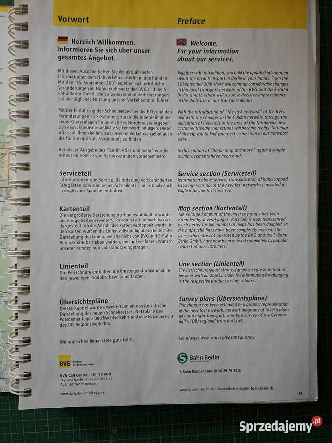 Berlin atlas miasta i okolic TOP MAPA 110 000 Kraków