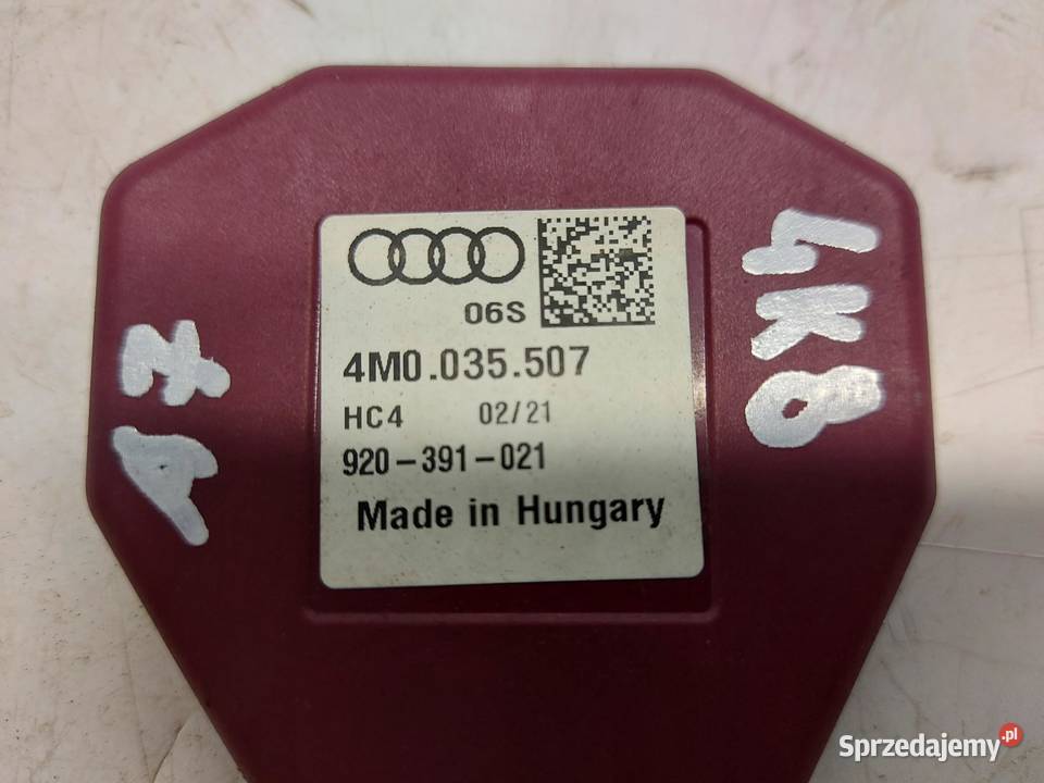 Audi A7 II 4K8 4M0 TFSI WZMACNIACZ ANTENY osobowe dolnośląskie