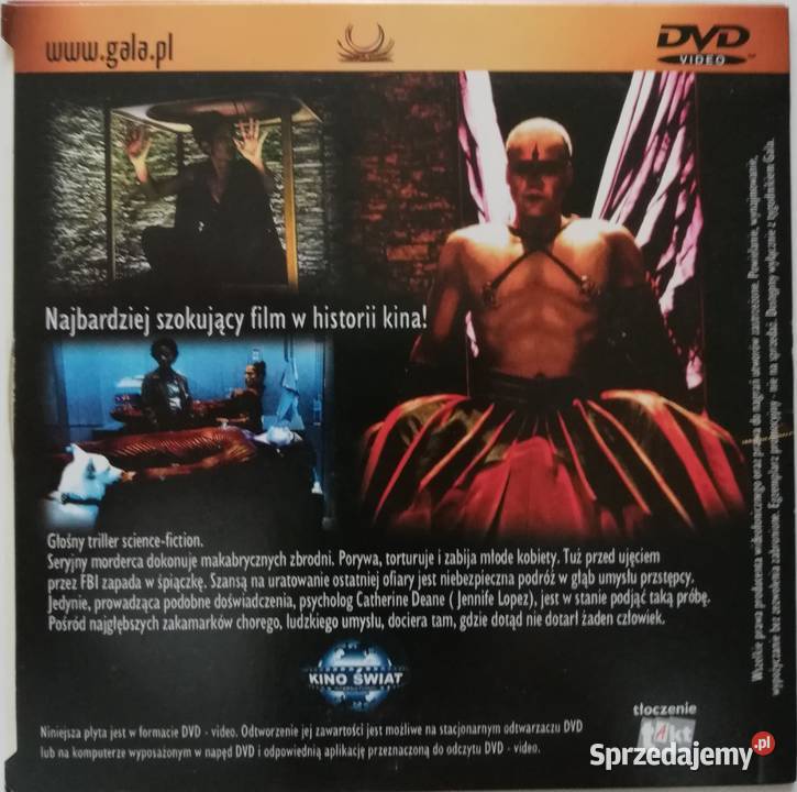 Cela DVD Jennifer Lopez Vince Vaughn Vincent łódzkie Łódź