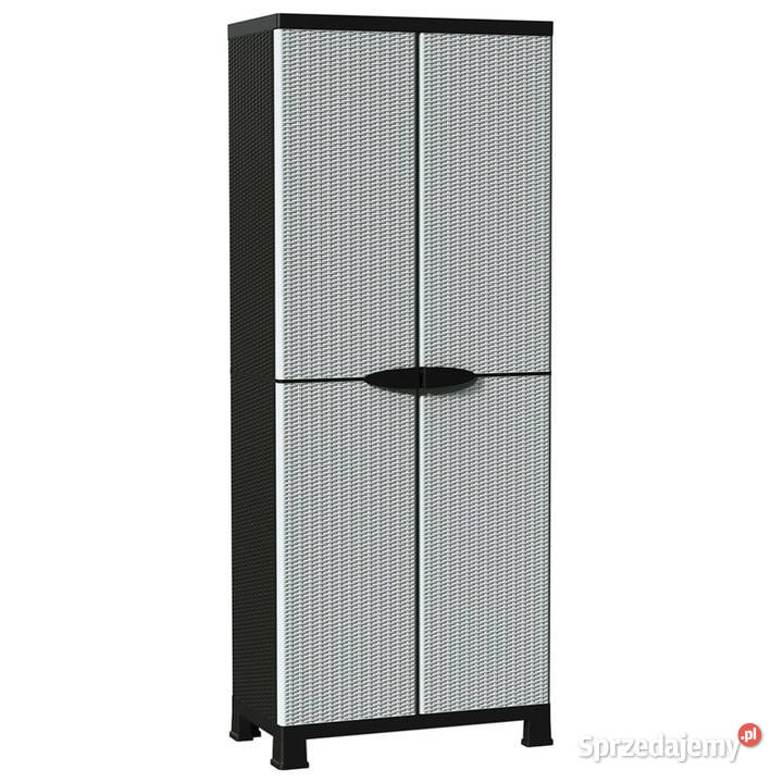 Szafka plastikowa 68x39x1715 motyw rattanu Pozostałe Warszawa sprzedam