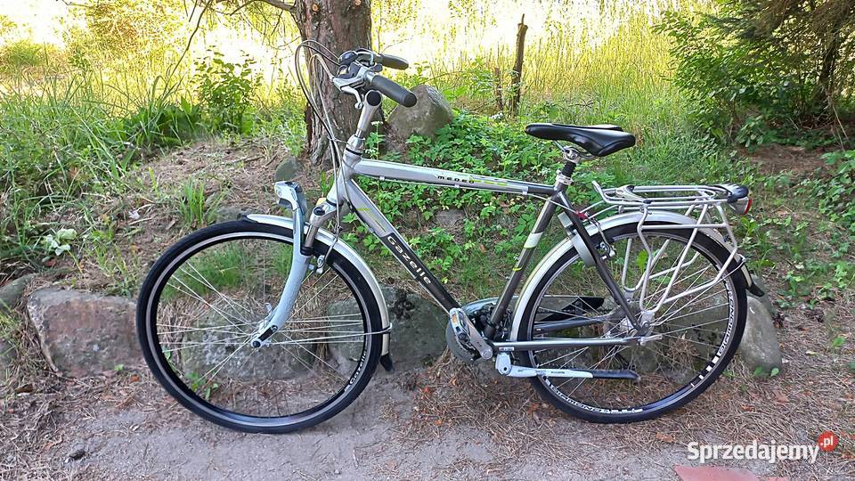 Alu Rower Miejski Męski Gazelle Medeo 3x8 Deore Wołów
