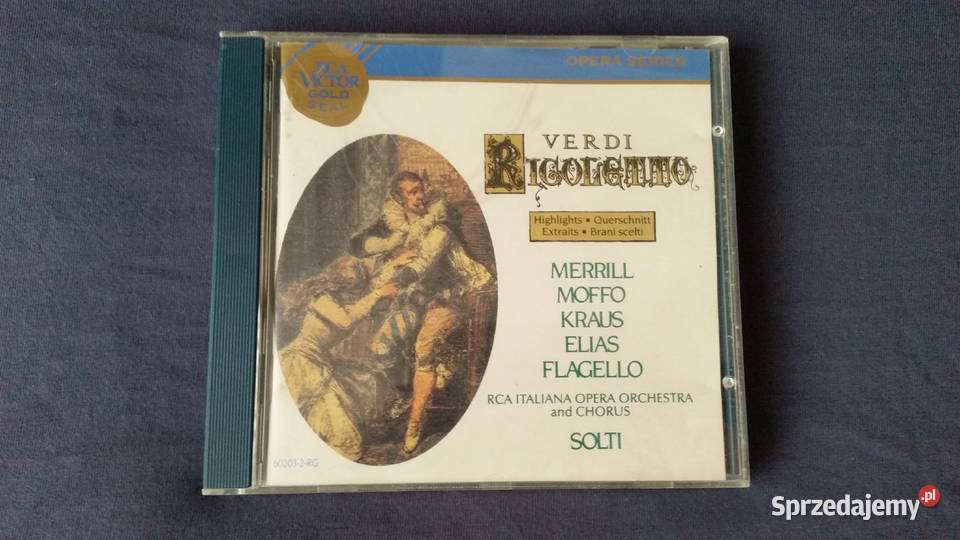 VERDI Rigoletto 1963 BMG Merrill Moffo Solti Puławy sprzedam