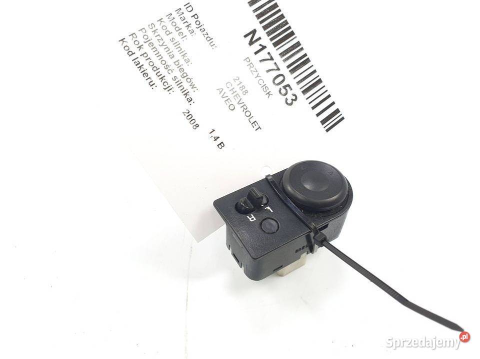 PRZYCISK CHEVROLET AVEO REGULACJI LUSTEREK osobowe Lipno