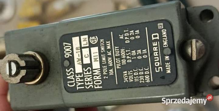 Square D Type AW18 class 9007 Limit swich mazowieckie Otwock