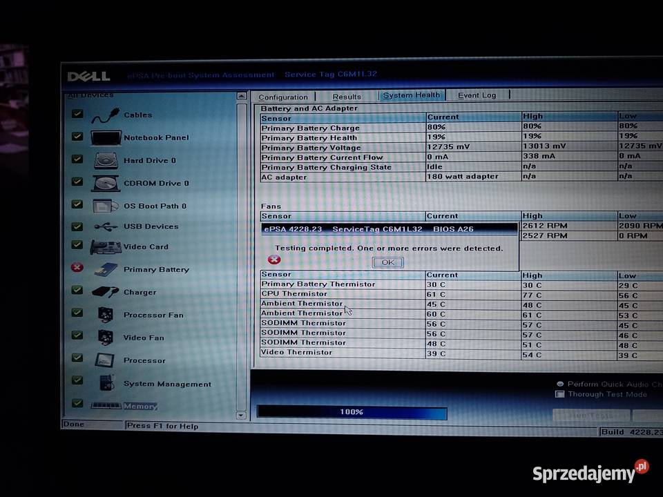 DELL PRECISION M4800 Świebodzice