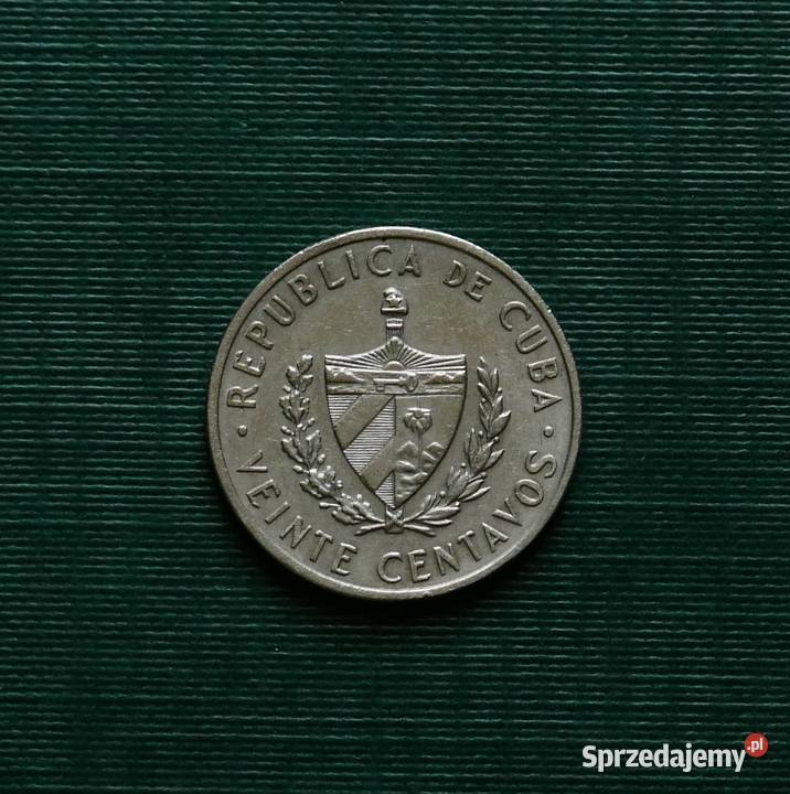 KUBA 20 centavo 1968r Jose Marti sprzedam