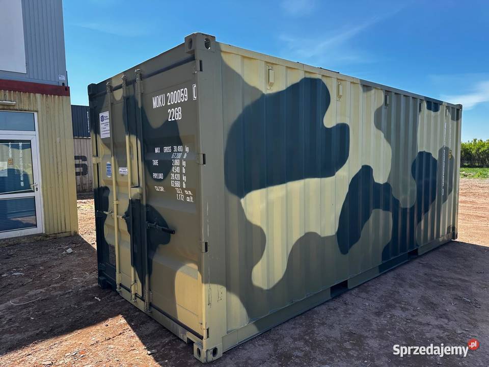 KONTENER MORSKI 20 DV NOWY MAGAZYNOWY Magazynowanie Wrocław