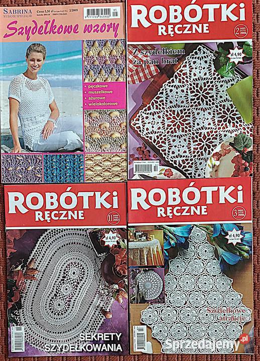 robótki szydełko czasopisma Bukowno