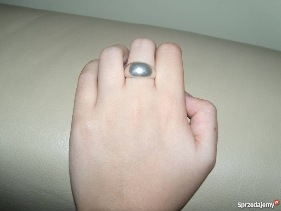 Srebrny pierścionek Warszawa sprzedam