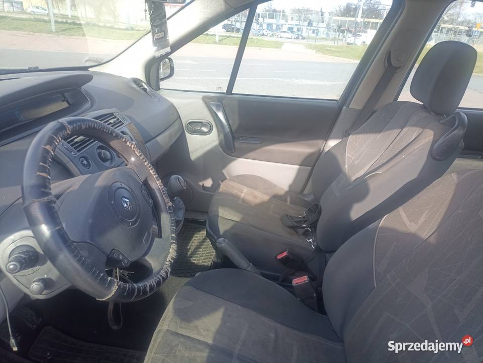 Renault Scenic II 19 dCi Komfortowy i Niezawodny sprowadzony Scenic Łódź