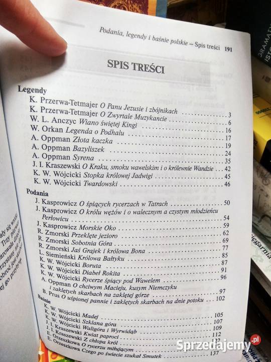 Baśnie polskie Greg lektury szkolne antykwariat