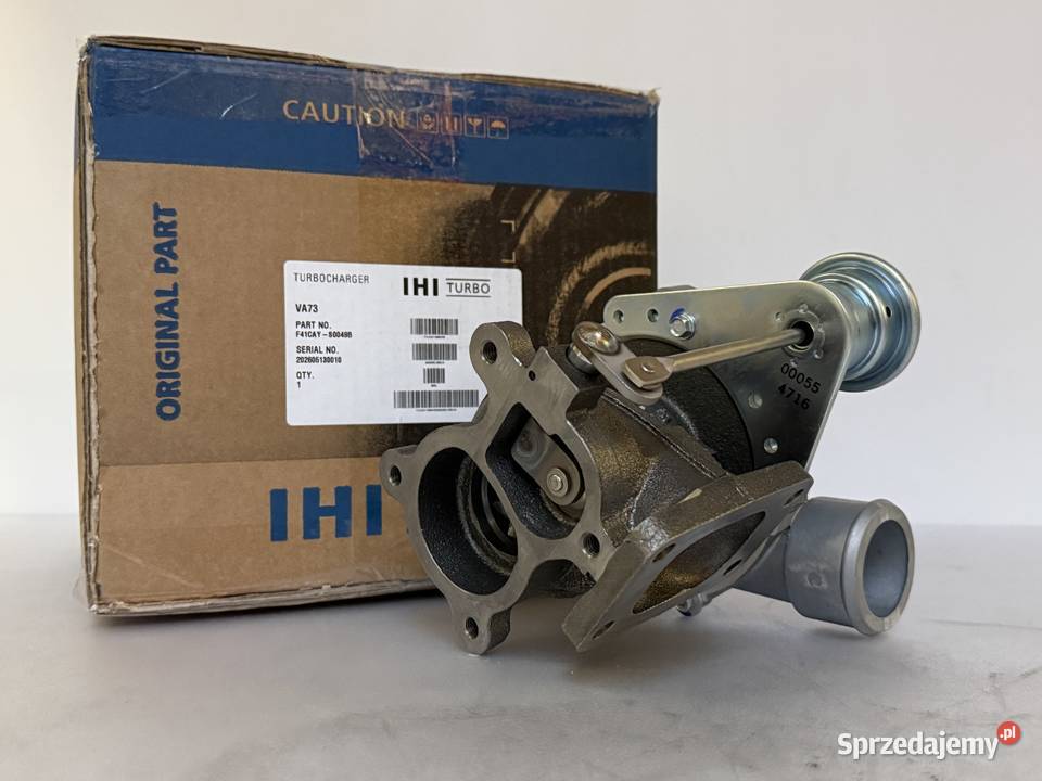 Nowa turbosprężarka IHI VA73 F41CAYS0049B ciężarowe Siedlce sprzedam