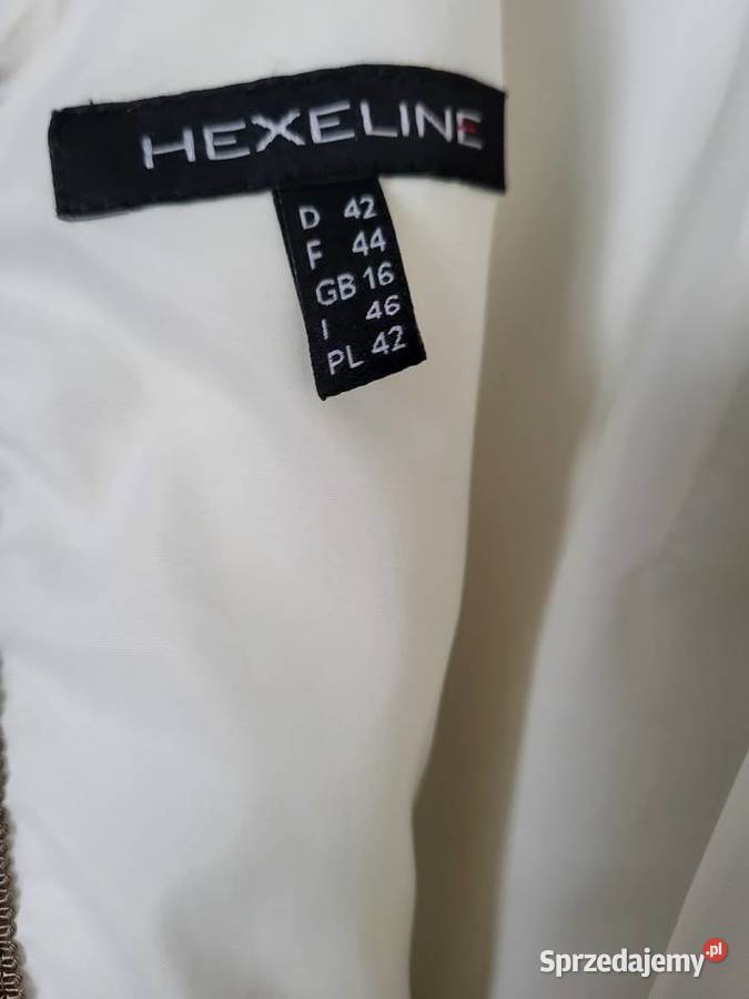 Bluzka HEXELINE śmietankowa XL42 Stan Rozmiar 42(XL) mazowieckie Warszawa
