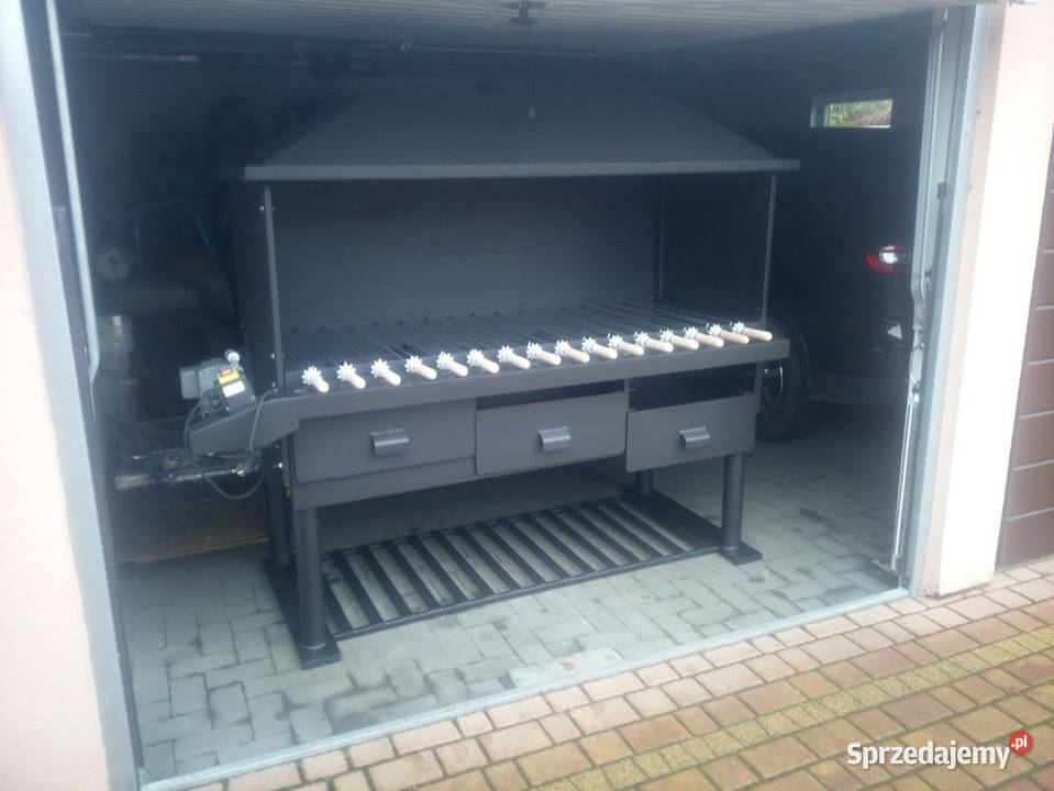 Gastronomiczny grill cateringowy węglowy Damasławek