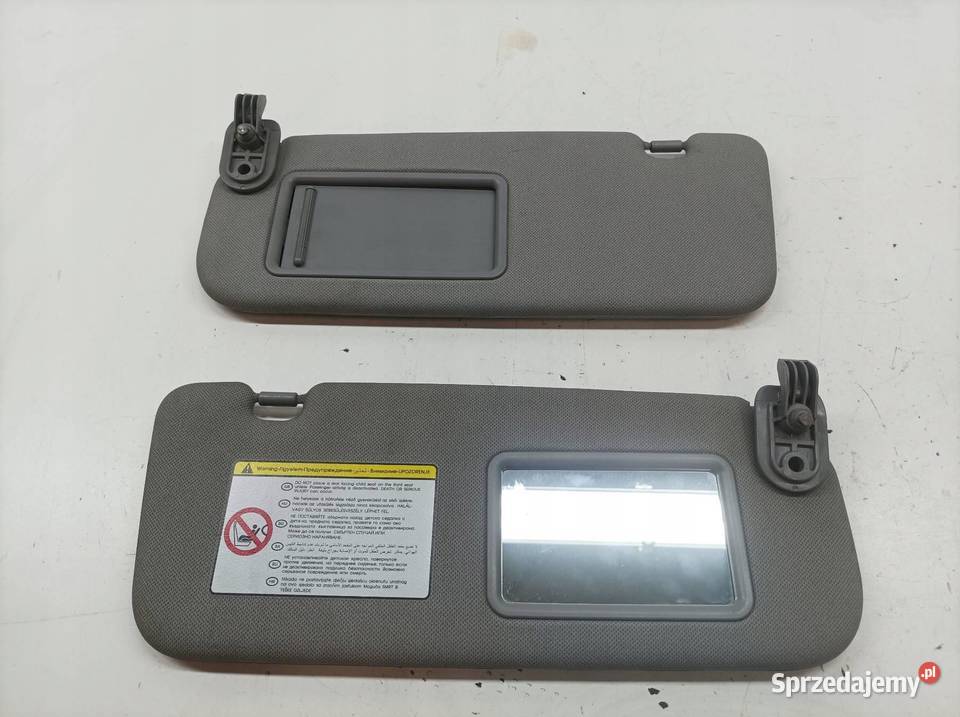 DASZKI PRZECIWSŁONECZNE LEWY PRAWY OSŁONA KPL K2