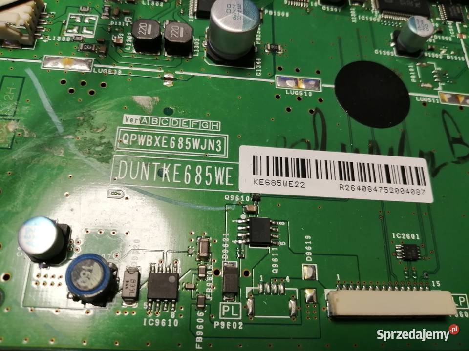 SharpPłyta GłównaZasilaczTcon kujawsko-pomorskie Nakło nad Notecią