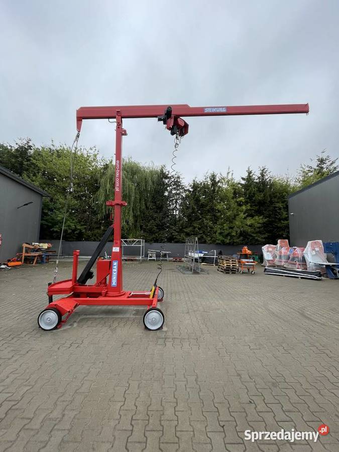 Dźwig Steinweg Bocker MK 400 5 minikran Ślesin sprzedam