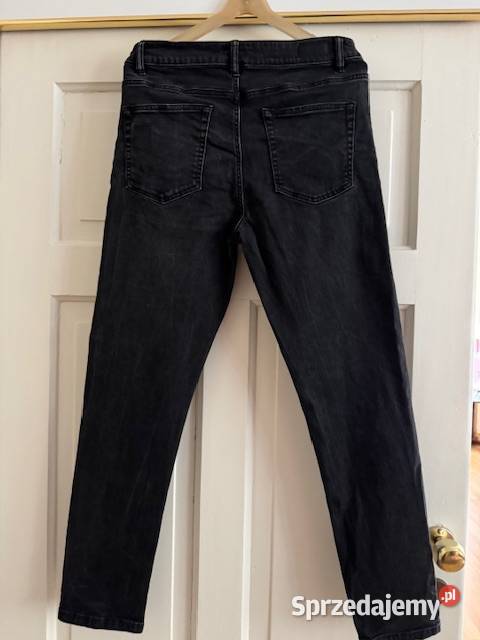 Jeansy męskie 3232 Carry czarne bawełna ze