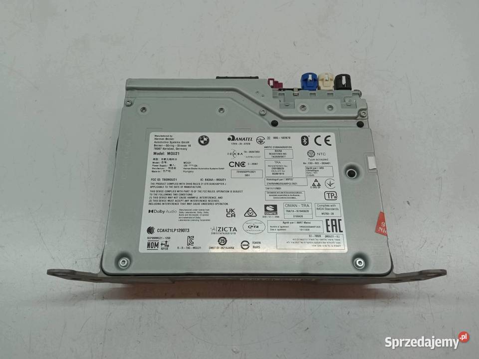 RADIO NAWIGACJA MULTIMEDIA 5A8E79901 Bmw Seria 3 Rok produkcji 2023 Sprzęt audio fabryczny