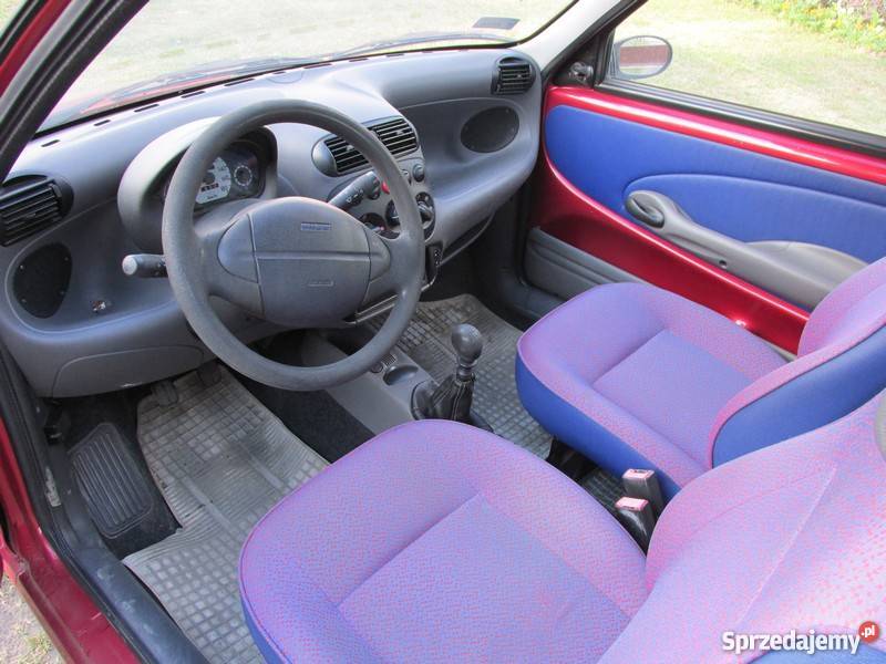 Sprzedam Fiat seicento S 11 1999 1100cm3 mazowieckie Brzozów Stary