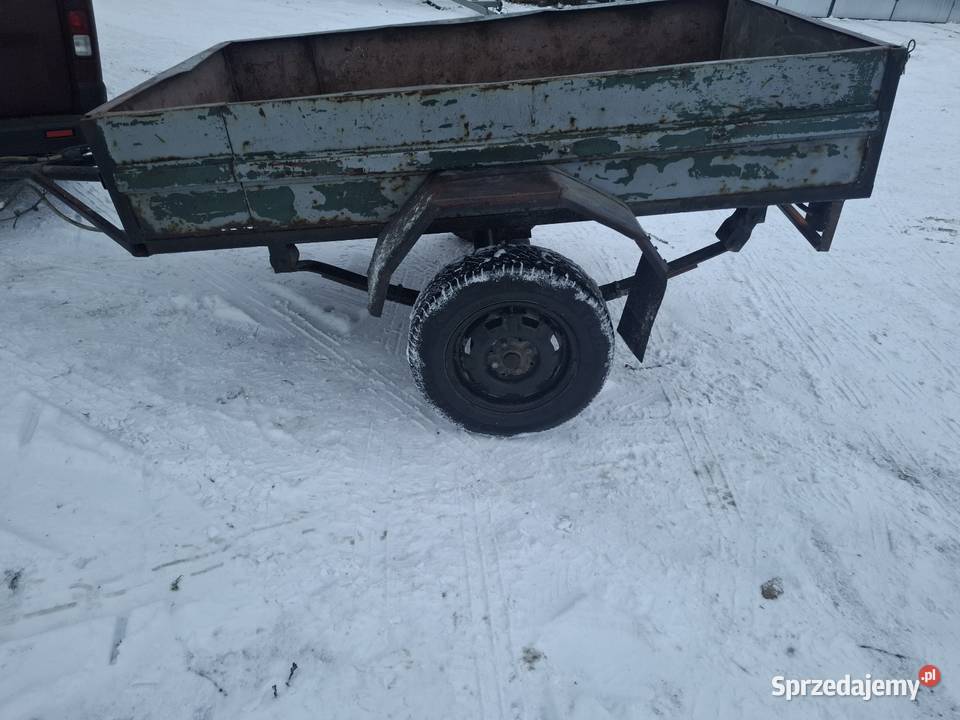 przyczepka samochodowa zarejestrowana Szałamaje
