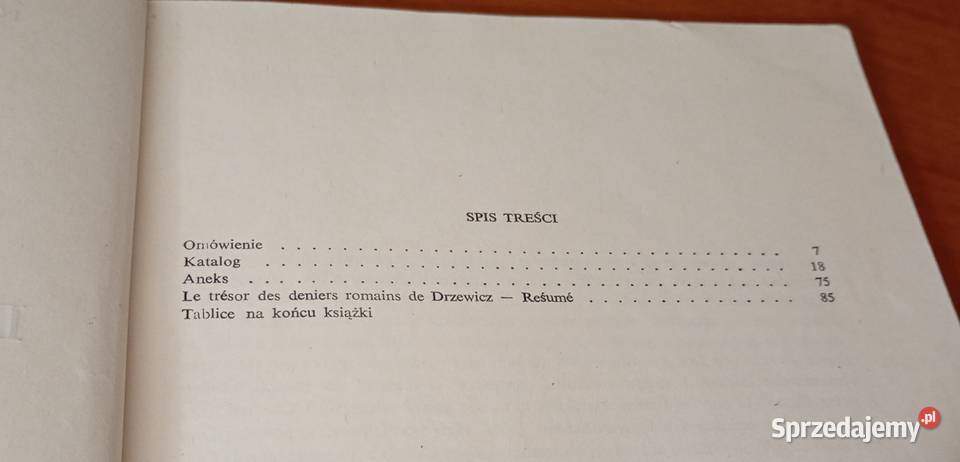 Skarb denarów rzymskich z Drzewicza Aleksandra studia Gdańsk