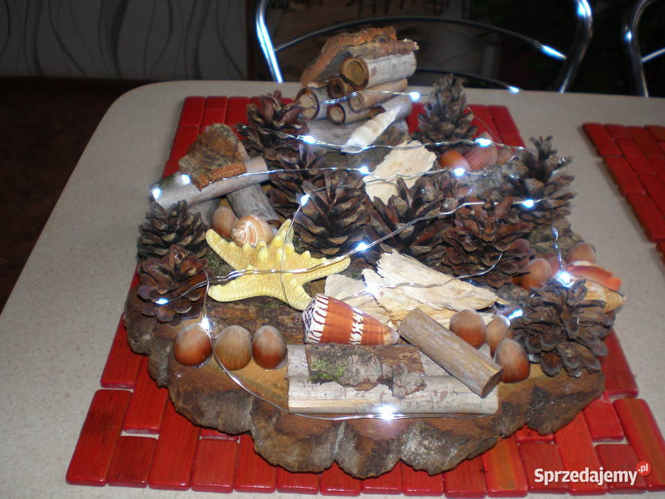 ozdobadekoracja na plastrze dębu Dekoracje i ozdoby Siedlce sprzedam