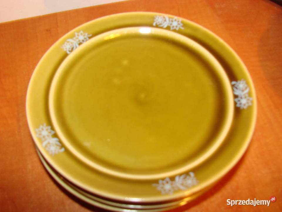 Porcelit Pruszków talerzyk deserowy PRL Pruszcz Gdański
