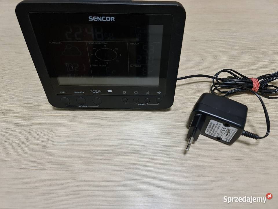 Stacją pogody wyświetlacz Sencor SWS9700 pomorskie sprzedam