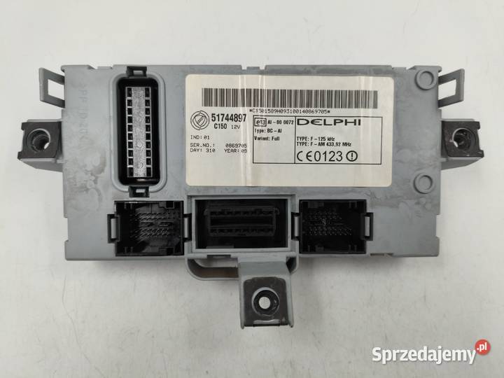 Sterownik Silnika Fiat Punto II 12 8v 51819335 mazowieckie