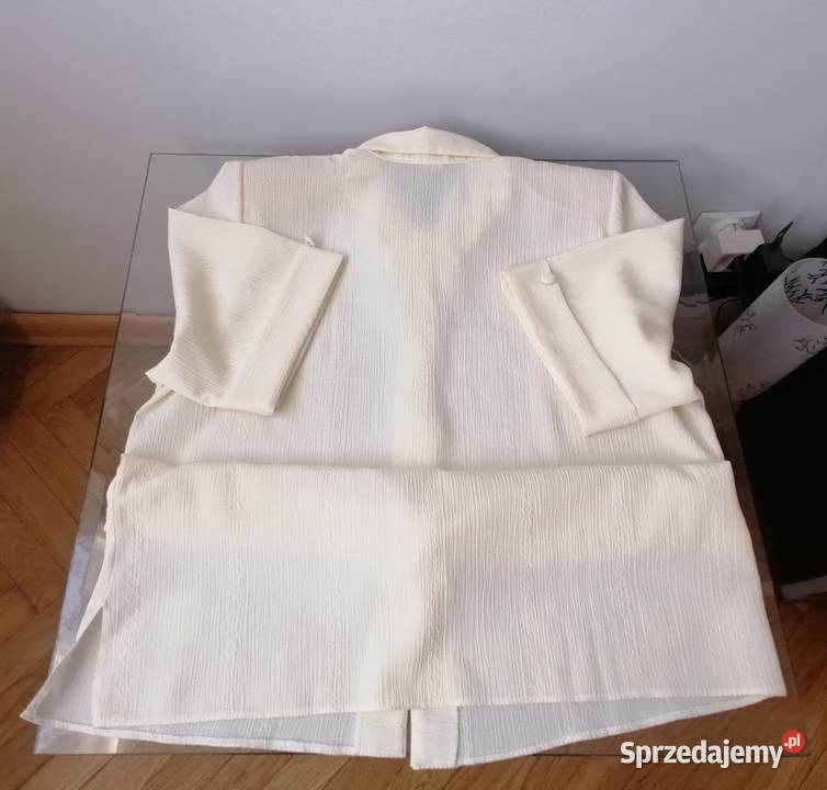 ELEGANCKA BLUZKA DAMSKA ECRU R5052 Łódź