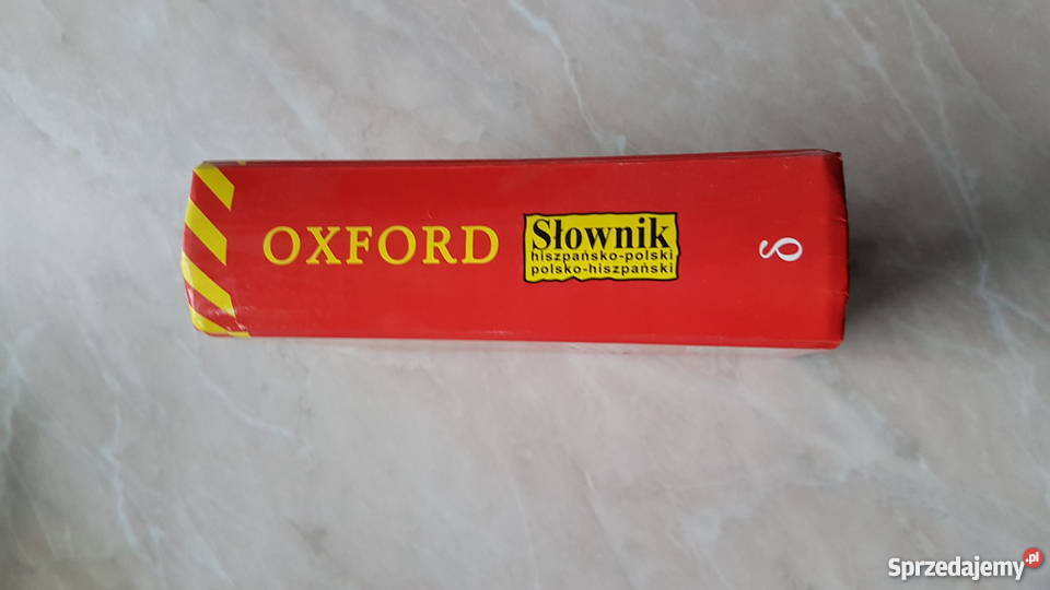 Słownik hiszpańskopolski polskohiszpański Oxfor Wieliczka