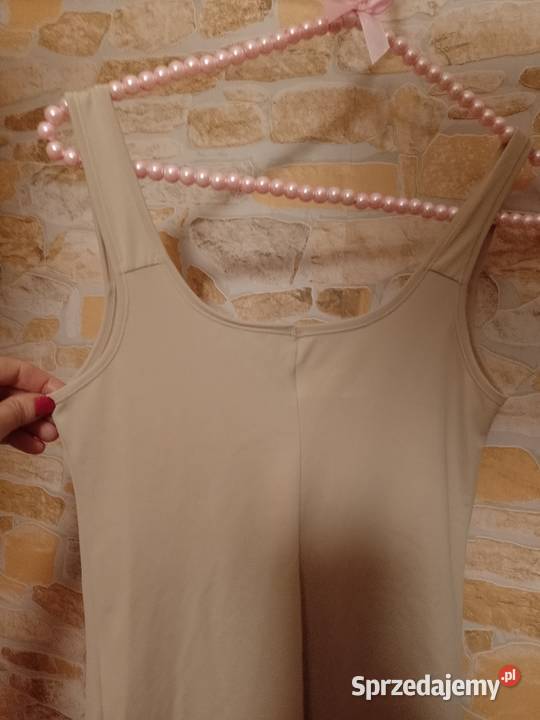 4042 LXL Beżowa halka pod sukienkę z Londynu Kraków