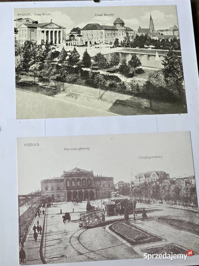 Zdjęcie w antyramie przedwojennego Poznania 178 Poznań