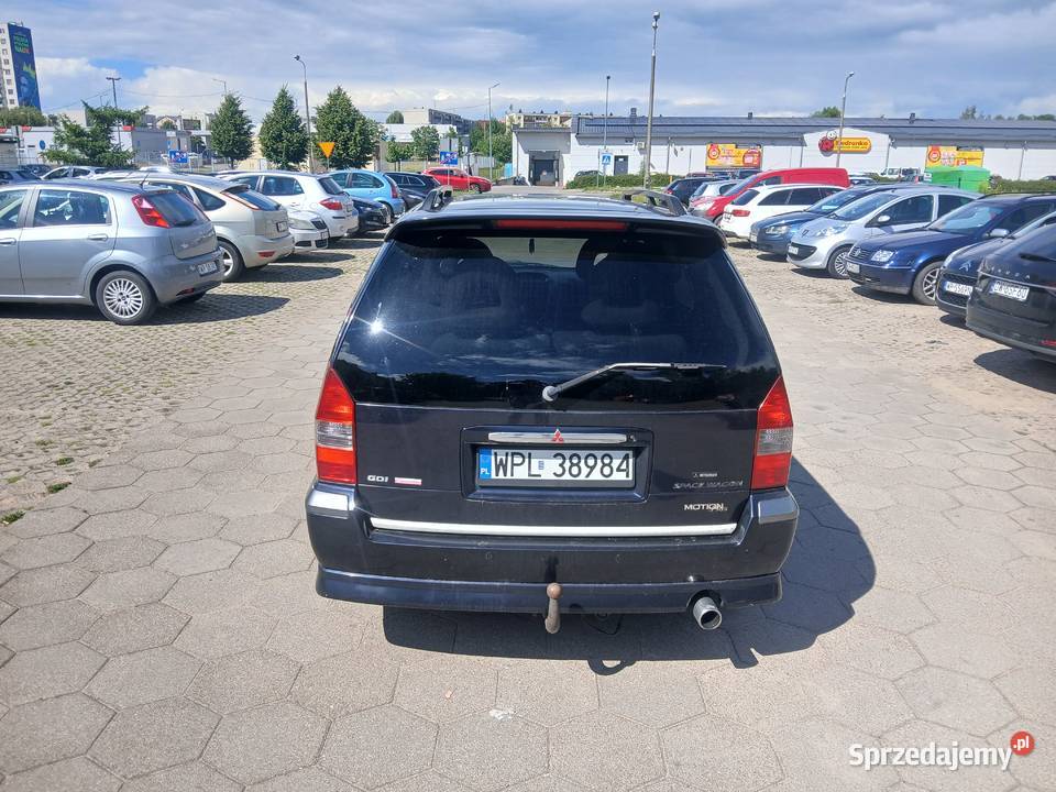 Mitsubishi space wagon MOTION PLUS najbogatsza mazowieckie Płock
