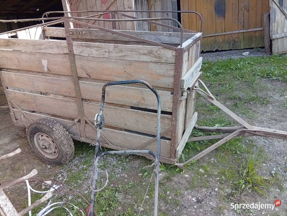 Wózek klatka bydła lubelskie Równianki