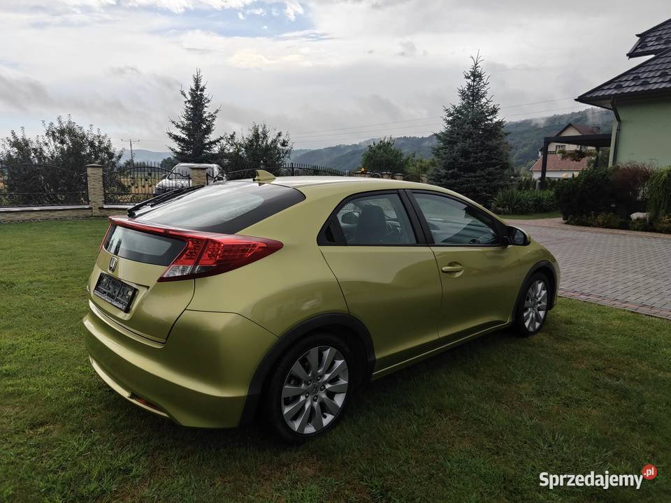 Honda Civic 2013r 18 benzyna 142 nieuszkodzony małopolskie Wielka Wieś