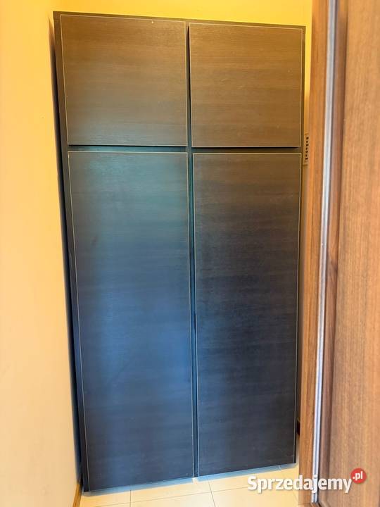 Duża szafa 4drzwiowa 113x42x223 dużo półek stan