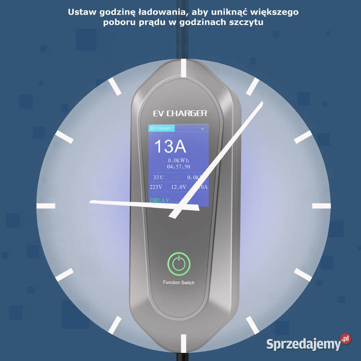 Przenośna ładowarka EVSE 37 kW Typ 2 230 V Szczecin sprzedam