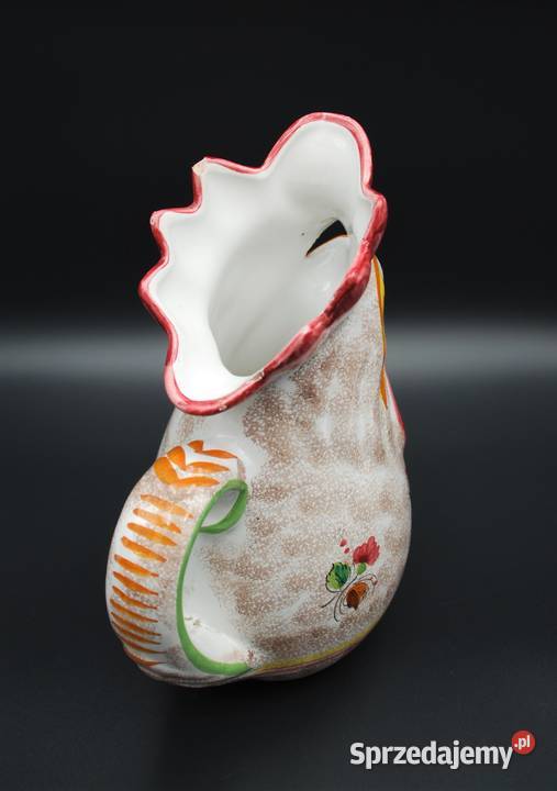 Ceramiczna konewka dzbanek M Deruta Włochy Porcelana i szkło Poznań