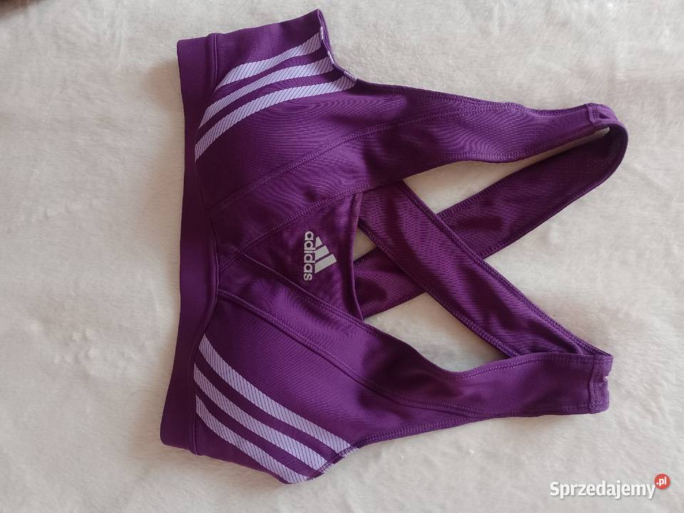 XSS ADIDAS Fioletowy top fitness bokserka