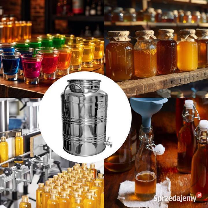 Beczułka beczka stal kwasówka inox bańka 25L z