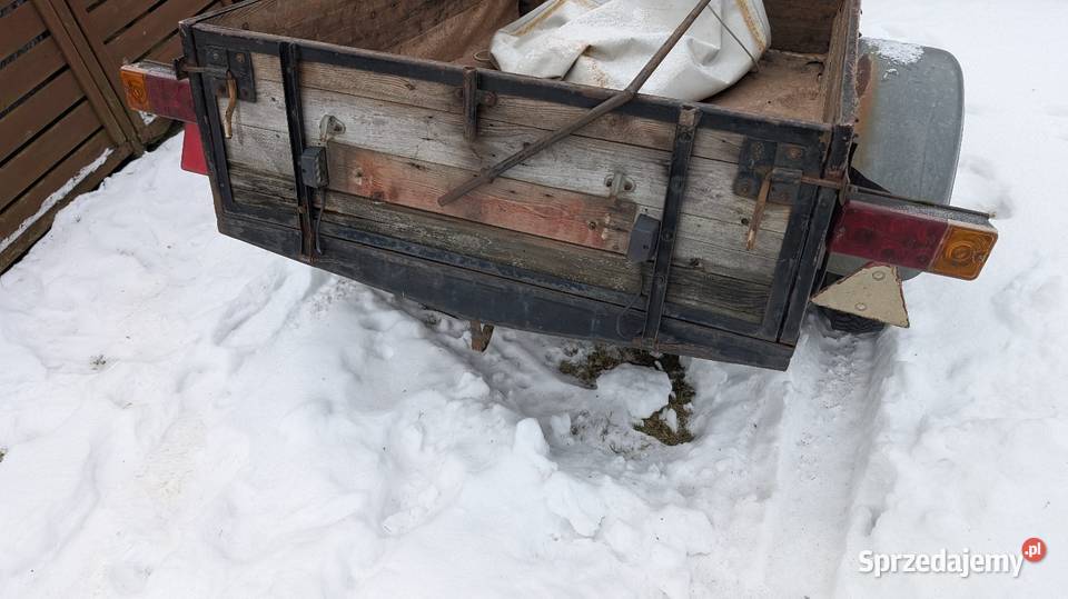 Przyczepka samochodowa towarowe Do samochodów osobowych Ośno Lubuskie