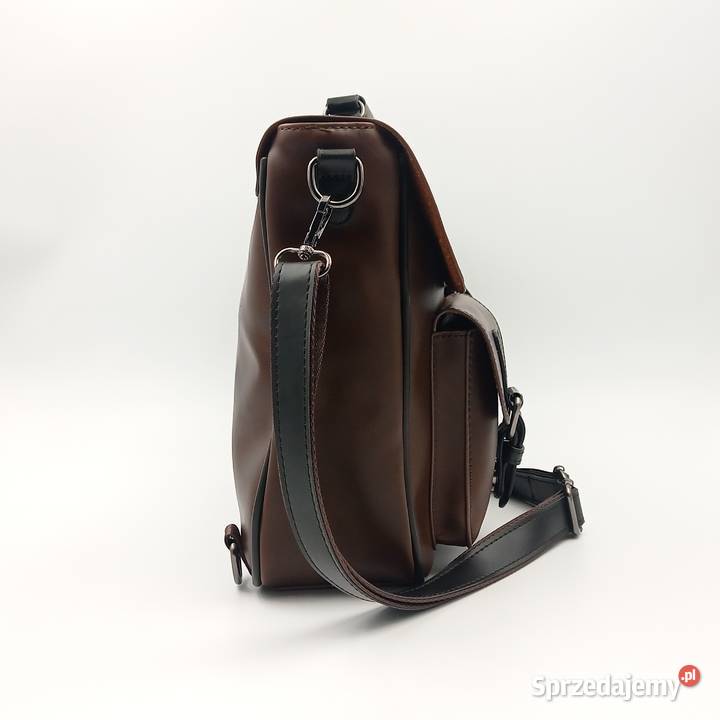 Teczka torba biznesowa skórzana na ramie A Zawiercie