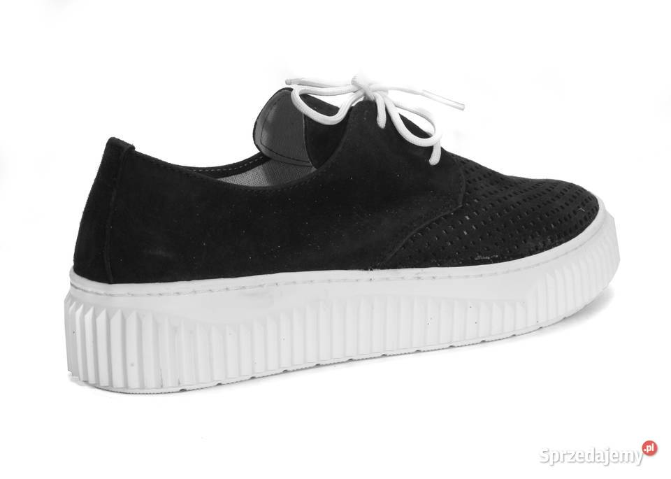 Sneakersy czarne na platformie 36 41 inna Kalwaria Zebrzydowska